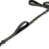 PawzPal 4–6FT Adjustable Reflective Dog Leash with Car Seat Belt Clip for Walking, Training & Travel