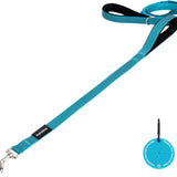 PAWZPAL 6FT Bungee Dog Leash – Padded Double Handle & Reflective | 4 Colors