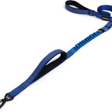 PawzPal 4–6FT Adjustable Reflective Dog Leash with Car Seat Belt Clip for Walking, Training & Travel