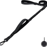 PawzPal 4–6FT Adjustable Reflective Dog Leash with Car Seat Belt Clip for Walking, Training & Travel