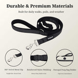 PAWZPAL 6FT Bungee Dog Leash – Padded Double Handle & Reflective | 4 Colors