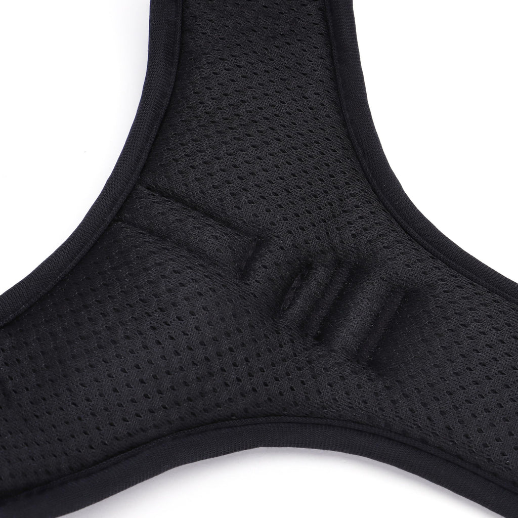 PAWZPAL Dog Harness, No-Pull Dog Harness with 2 Leash Clips, Reflective and Adjustable Soft Padded Pet Vest, No-Choke Design with Easy Control Handle, for Small to Large Dogs