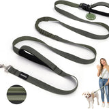 PawzPal Hands-Free Dog Leash — No-Pull, Reflective, Shock-Absorbing