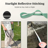 PAWZPAL 6FT Bungee Dog Leash – Padded Double Handle & Reflective | 4 Colors