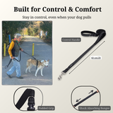 PawzPal Hands-Free Dog Leash — No-Pull, Reflective, Shock-Absorbing