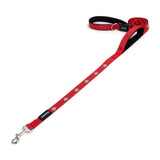 PawzPal Hands-Free Dog Leash | No-Pull • Reflective • Shock-Absorbing (6–10 ft) Maple Red/Blue