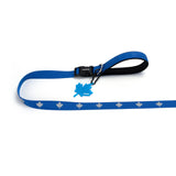 PawzPal Hands-Free Dog Leash | No-Pull • Reflective • Shock-Absorbing (6–10 ft) Maple Red/Blue
