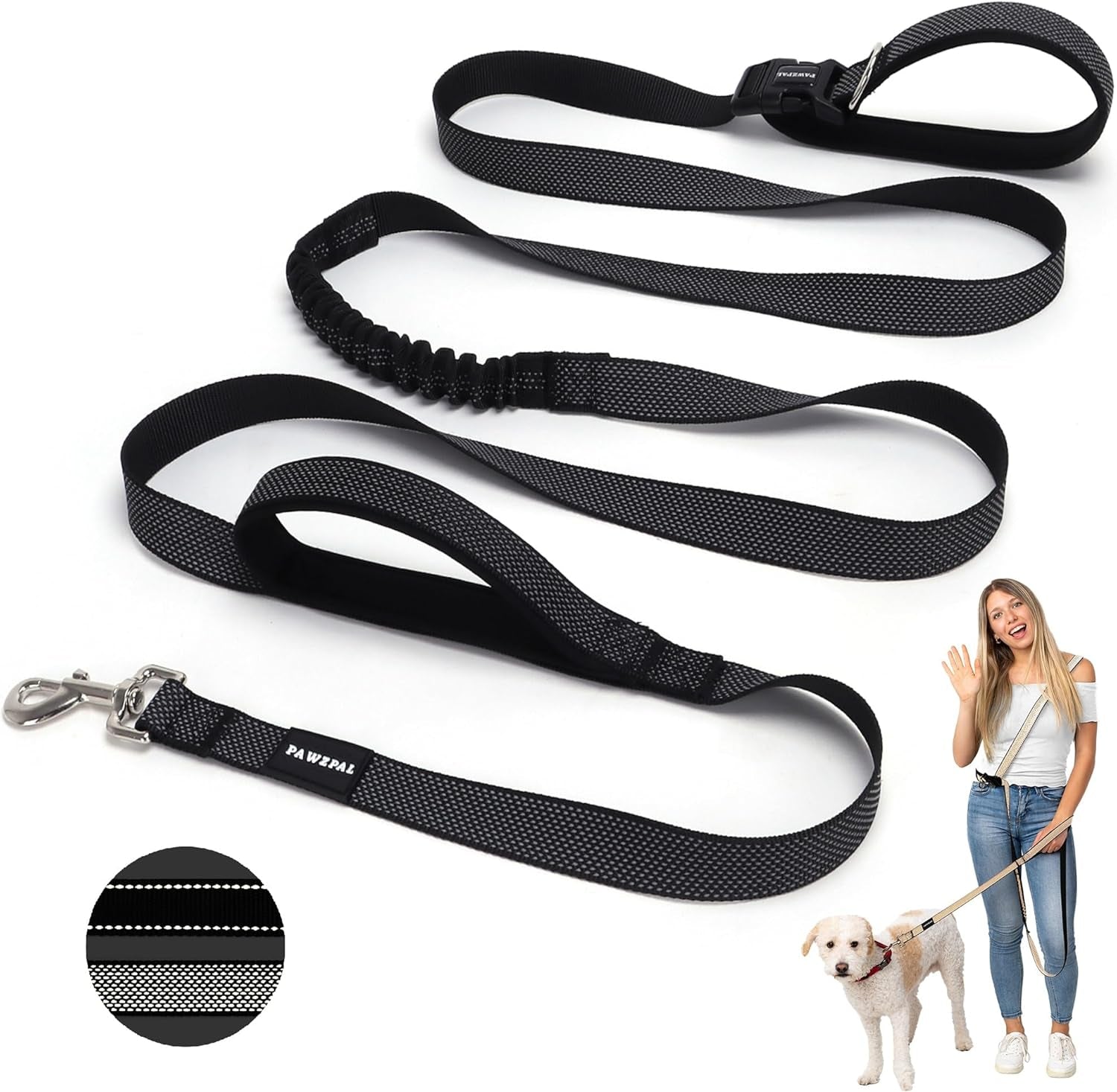 PawzPal Complete Walk Kit — Classic Black