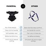 PawzPal No-Pull Dog Harness | Reflective • Adjustable • Soft Padded